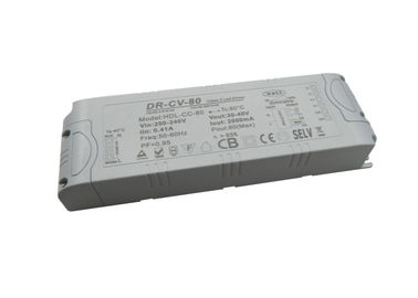 PC Plastic Cover Triac Centralized Control System 80W Power Constant Current Flicker Free