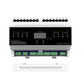 DIN Rail RS-485 Extentionled Light Control Module 4 Ports  60 Watts Data Sending
