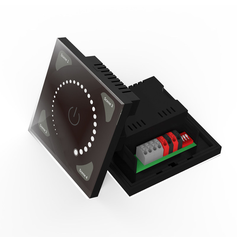 16VDC Hotel Room Lighting Control System DALI Dimmable Touch Panel