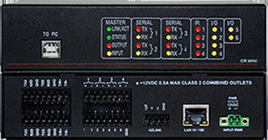 6 IO Ports Black Central Control System , Integrated Controller High Speed Processor