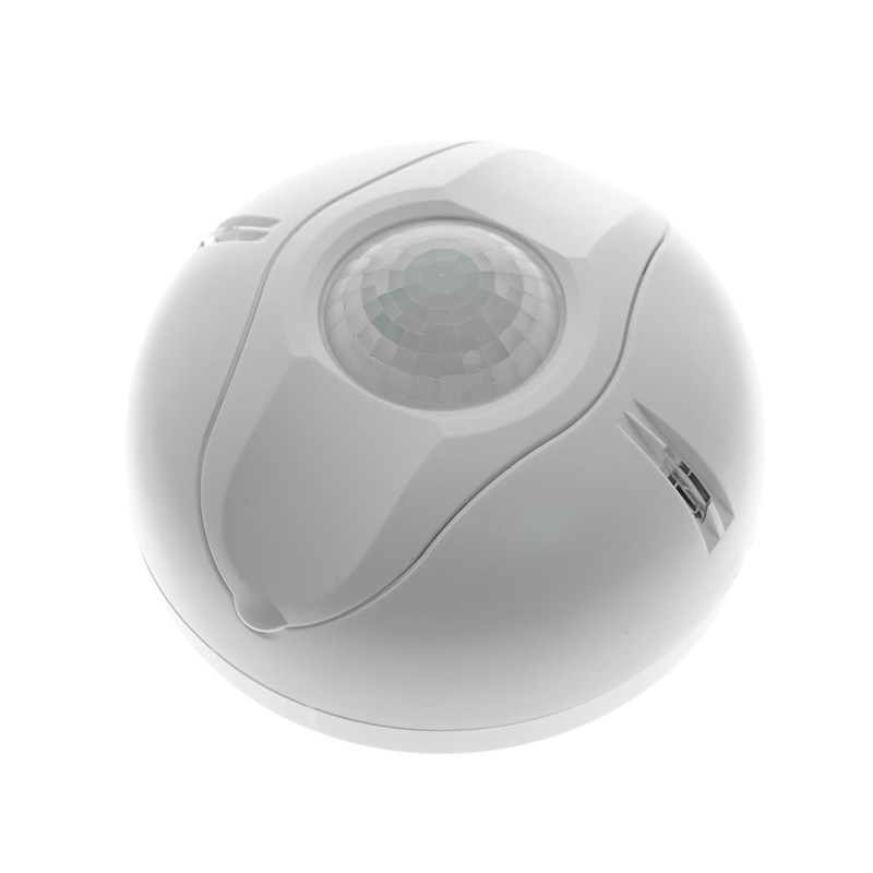 8m Detection Lighting Control Switch Motion Sensor High Impact ABS Housing 24 V DC